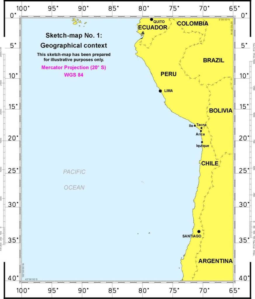 Disputa Marítima (Peru v. Chile). Fallo de la Corte Internacional de Justicia