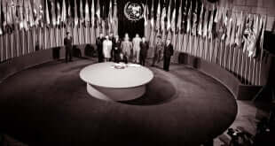 La Carta fundacional de la ONU se firmó el 26 de junio de 1945. Foto: ONU/Yould