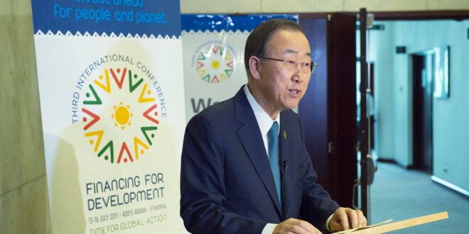 Ban Ki-moon encomió el acuerdo nuclear con Irán y lo calificó como "histórico". Foto: ONU/Eskinder Debebe