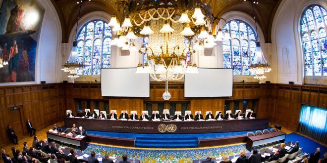 Corte Internacional de Justicia. Foto: CIJ/Frank van Beek