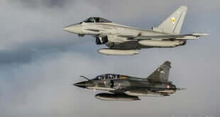 Aeronaves de combate francesa y británica.