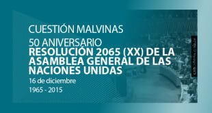 50 años de la adopción de la Resolución 2065 (xx) de la Asamblea General de las Naciones Unidas.