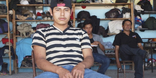 Migrante salvadoreño víctima de la violencia en su país. Foto de archivo: Amy Stillman/IRIN