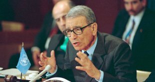 La Asamblea General de la ONU rindió tributo a Boutros Boutros-Ghali, Secretario General de Naciones Unidas de 1991 a 1996. Foto de archivo: /Milton Grant