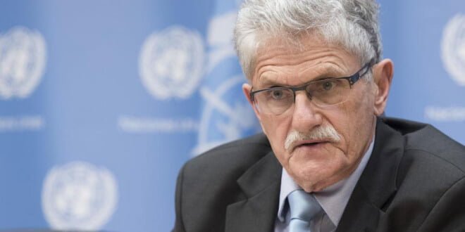 Mogens Lykketoft, presidente de la Asamblea General. Foto de archivo: ONU/Mark Garten