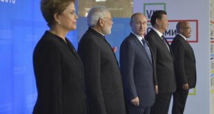 Los mandatarios de los BRICS en la cumbre celebrada en Ufá, Rusia, en 2015. Fuente:Reuters