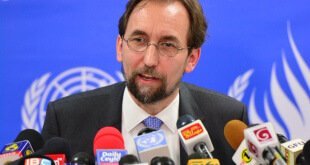 El Alto Comisionado de la ONU para los Derechos Humanos, Zeid Raad Al Hussein. Foto: ONU/Muradh Mohideen