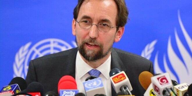 El Alto Comisionado de la ONU para los Derechos Humanos, Zeid Raad Al Hussein. Foto: ONU/Muradh Mohideen