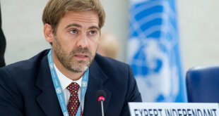 El experto independiente de la ONU sobre Deuda Externa y Derechos Humanos, Juan Pablo Bohoslavsky. Foto ONU/Jean-Marc Ferré