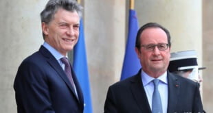 Hollande y Macri hablan de integración económica en París