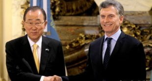 secretario general de Naciones Unidas, el surcoreano Ban Ki-moon