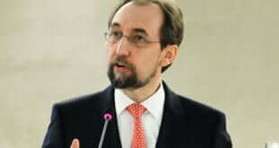 Zeid Ra´ad Al Hussein, Alto Comisionado de la ONU para los Derechos Humanos. Foto: ONU/Pierre Albouy