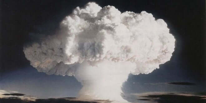 Una prueba nuclear llevada a cabo por EE.UU. en Enewetak, en las Islas Marshall, el 1 de noviembre de 1952. Foto: Gobierno de EE.UU.