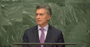 Discurso de Mauricio Macri, Presidente de Argentina