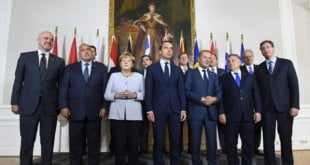 Líderes europeos se reunieron en Viena.
