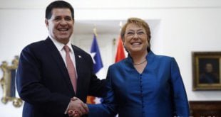 Chile ofrece a Paraguay acceso al Pacífico