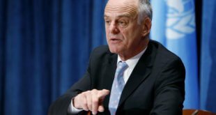 David Nabarro en la sede de la ONU. Foto de archivo: ONU/Mark Garten