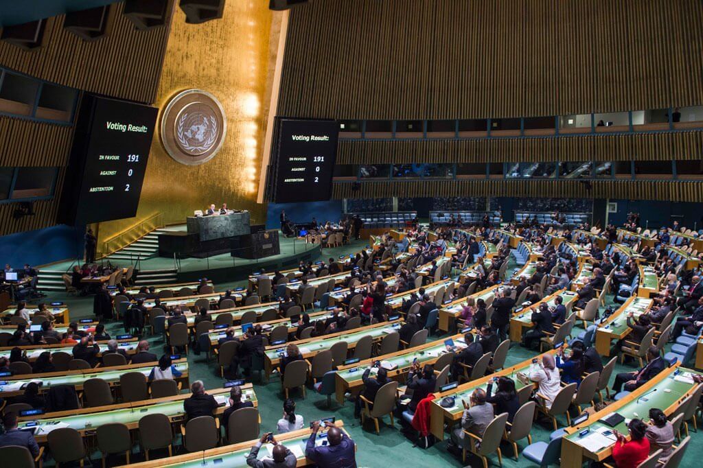 Dossier - Semana 38 11 Asamblea General de la ONU. Foto: ONU/Amanda Voisard