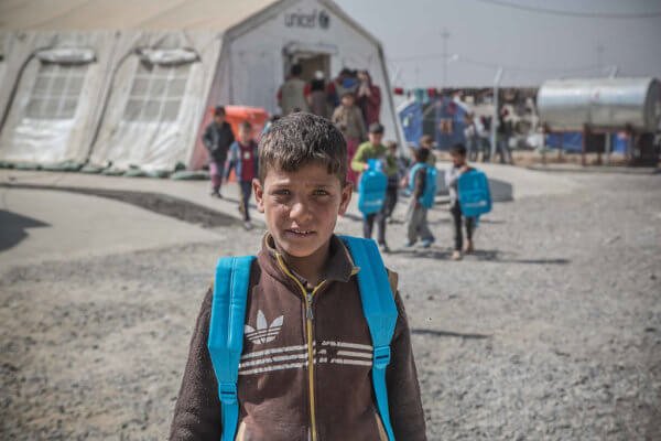 Iraq es uno de los países con mayor número de desplazados internos. Foto: OCHA/Ivan Abdulla