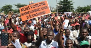 Manifestación en Bamako. HABIBOU KOUYATE AFP