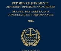 Reports of Judgments, Advisory Opinions and Orders / Recueil des arrêts, avis consultatifs et ordonnances, Volume 16 (2016)