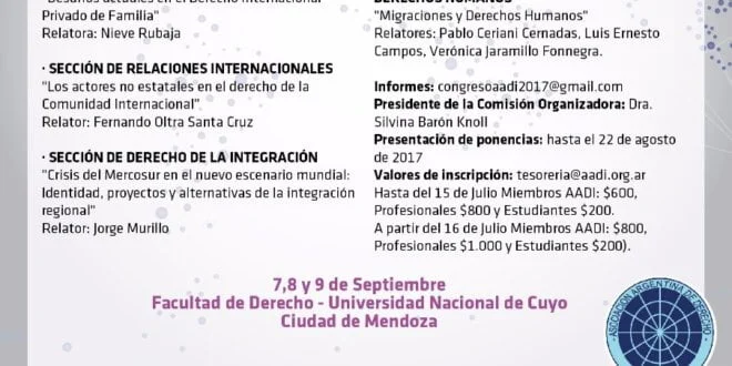 XXIX CONGRESO ARGENTINO DE DERECHO INTERNACIONAL