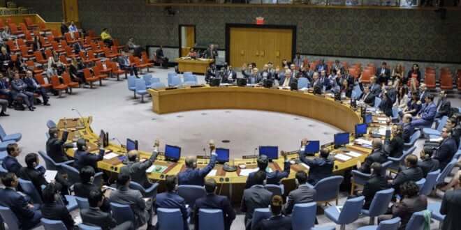 Votación en el Consejo de Seguridad de Naciones Unidas. Foto archivo: Manuel Elías