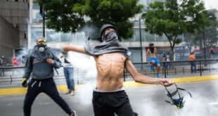 Protestas en Caracas, Venezuela. Foto: Helena Carpio / IRIN