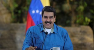 El presidente venezolano, Nicolás Maduro, durante una reunión de ministros el 8 de septiembre de 2017. HANDOUT REUTERS