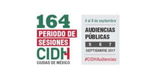 164 Periodo Extraordinario de Sesiones en Ciudad de México - 4 al 8 de septiembre de 2017