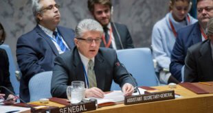 Miroslav Jenca, subsecretario general de la ONU para Asuntos Políticos, en el Consejo de Seguridad. Foto de archivo: ONU/Rick Bajornas