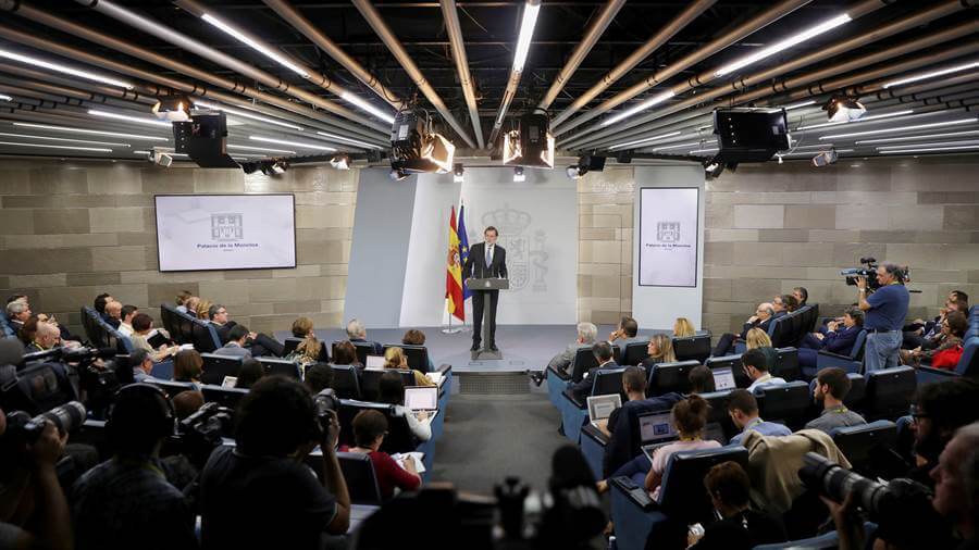 Respaldo de la UE y EE.UU. a Rajoy tras la declaración de independencia de Cataluña