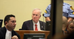 Ratko Mladic, ex comandante del Ejército Serbiobosnio, ante el Tribunal Internacional para la ex Yugoslavia (TPIY). Foto: TPIY