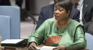 Fatou Bensouda, fiscal de la Corte Internacional de Justicia, informa al Consejo de Seguridad sobre la situación en Libia. Foto: ONU / Eskinder Debebe