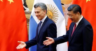 El presidente de China, Xi Jinping, durante una visita a Argentina Reuters
