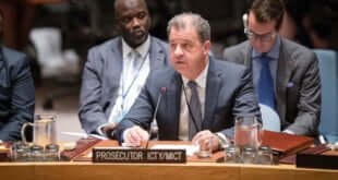 El Fiscal del Tribunal Penal Internacional para la ex Yugoslavia (ICTY), Serge Brammertz. Foto: ONU/Manuel Elías.