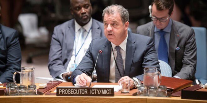 El Fiscal del Tribunal Penal Internacional para la ex Yugoslavia (ICTY), Serge Brammertz. Foto: ONU/Manuel Elías.