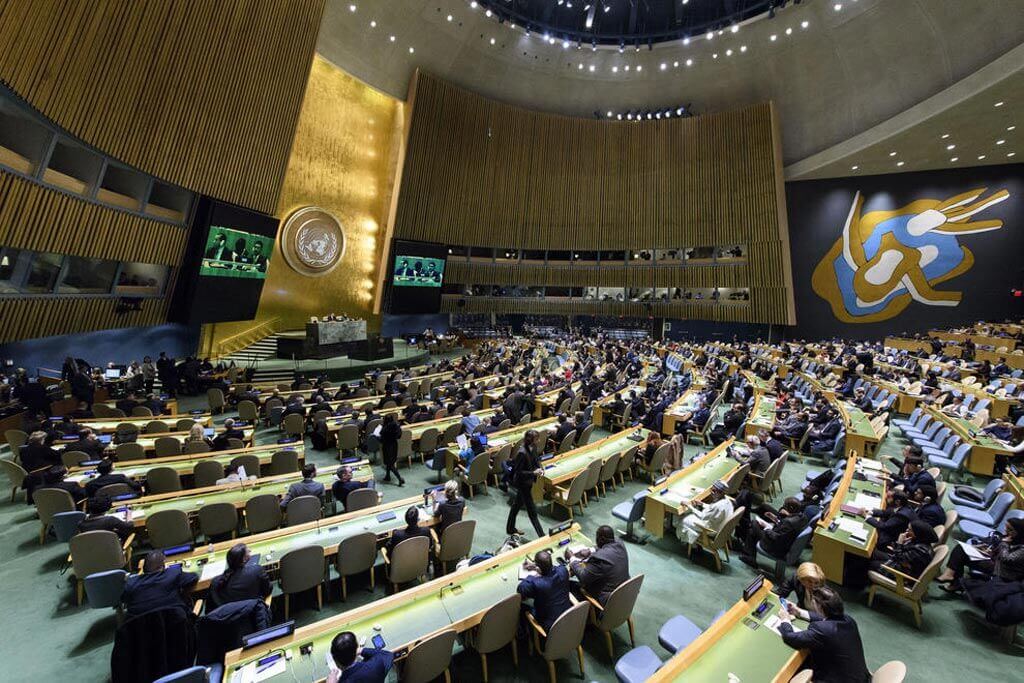 La Asamblea General de la ONU. Foto: UN Photo / Manuel Elias