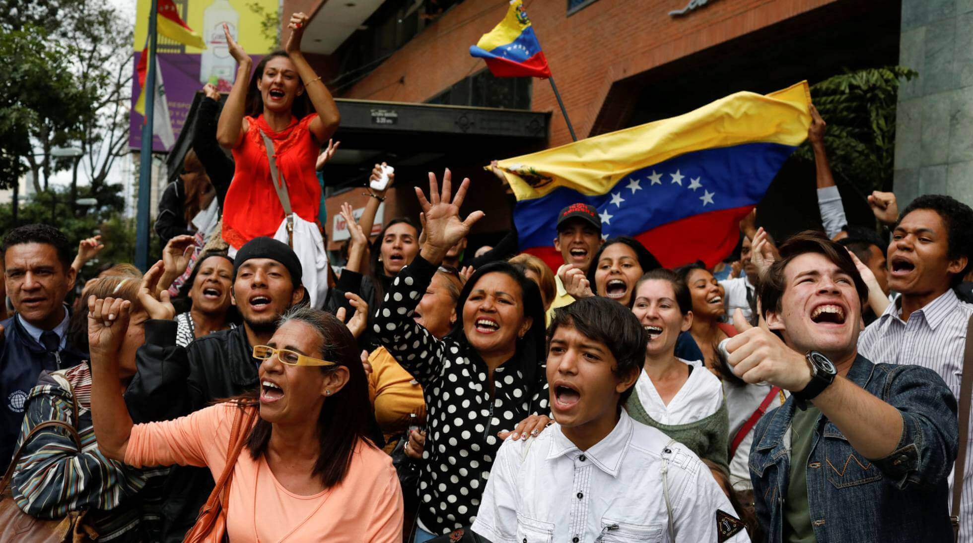 Las calles de Caracas esta semana. MARCO BELLO REUTERS