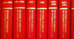 Spanish Yearbook of International Law