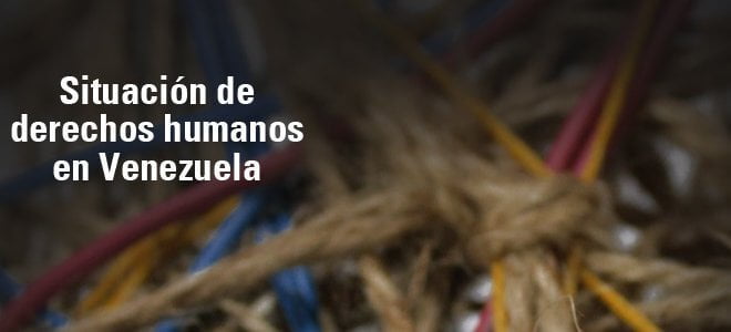 CIDH presenta informe sobre la situación de derechos humanos en Venezuela