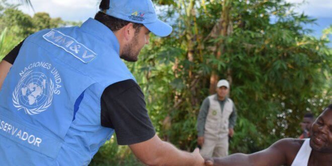 ONU - Observador de la Misión de la ONU en Colombia.