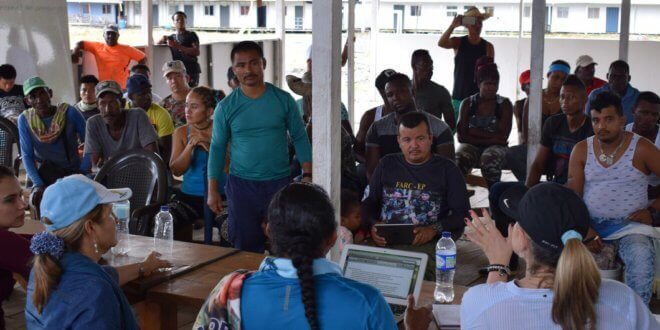 Jennifer Moreno/Misión de Verificación de la ONU Mesa de Reincorporacion de Antioquia en Vidrí.
