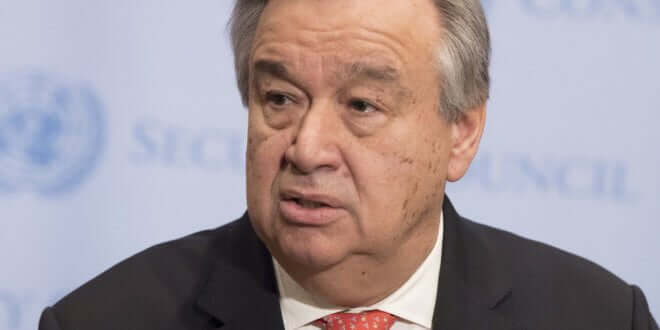 ONU/Eskinder Debebe El Secretario General de las Naciones Unidas, António Guterres.