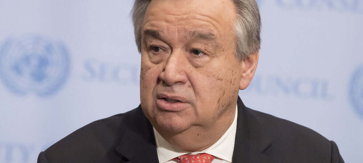 Dossier 2018 - Semana 20 2 ONU/Eskinder Debebe El Secretario General de las Naciones Unidas, António Guterres.