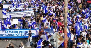 Álvaro Navarro / Artículo 66 Miles de personas han protestado contra el Gobierno de Nicaragua desde abril. Más de cien manifestantes han muerto.