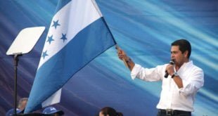 Juan Orlando Hernández, presidente de Honduras