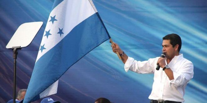 Juan Orlando Hernández, presidente de Honduras