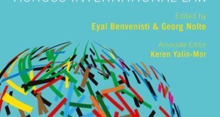 Community Interests Across International Law Edited by Eyal Benvenisti and Georg Nolte