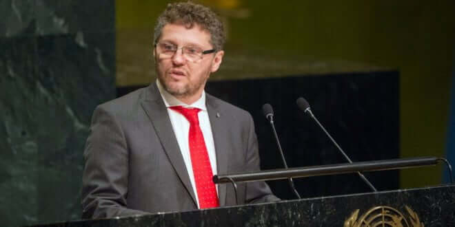 ONU/Rick Bajornas Fabián Salvioli, el Relator Especial de la ONU sobre la promoción de la verdad, la justicia, la reparación y las garantías de no repetición.